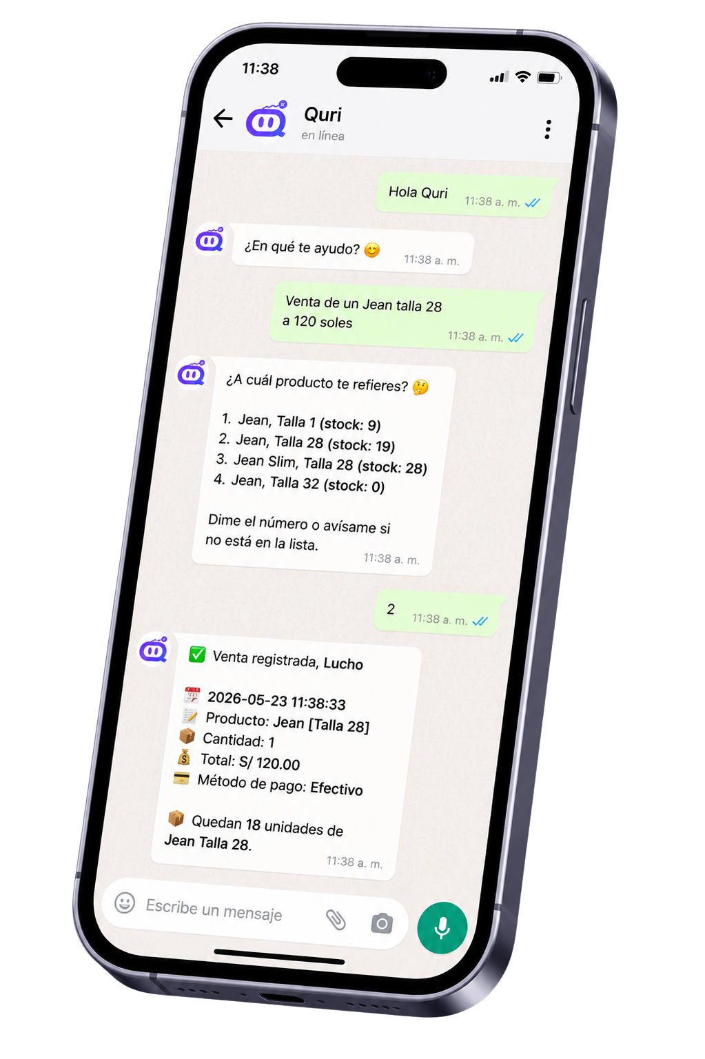 QURI App Mockup